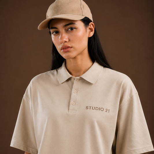 All day Long Women Polo Neck Tshirt
