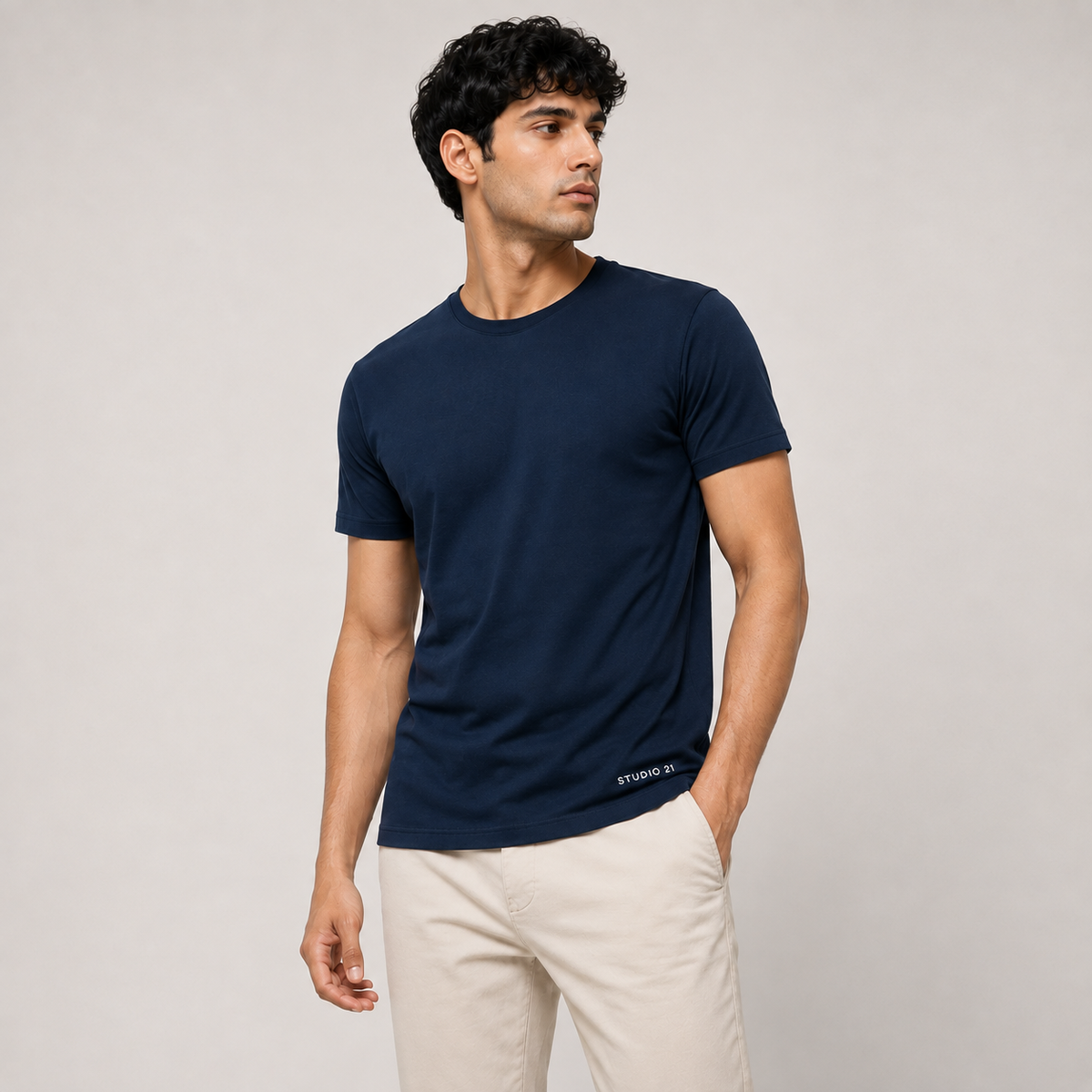 Men's Essential Crew Neck T-Shirt