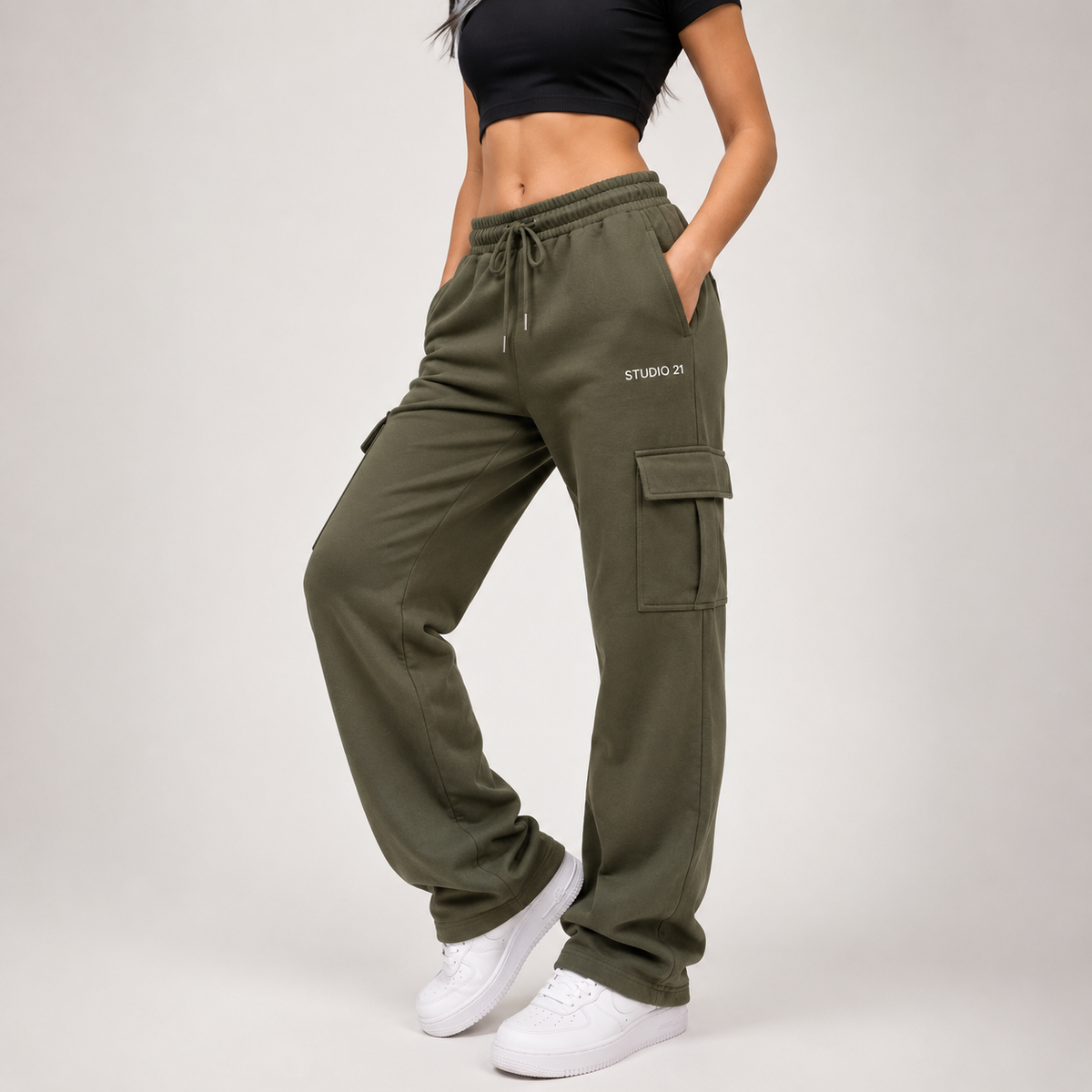 All day Long Women Cargo Pant